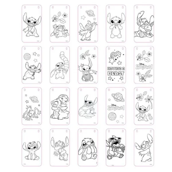 imagen de Luna: Set de colorear creativo de 27 piezas de Stitch 4