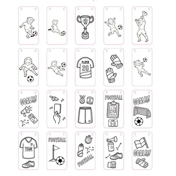 imagen de Luna: Set de colorear de 27 piezas Must Team 4