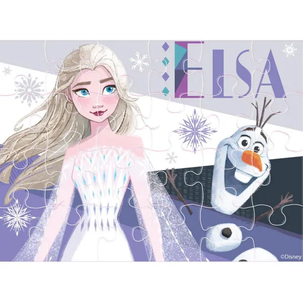imagen de Luna: Set de rompecabezas 4 en 1 de Frozen 5