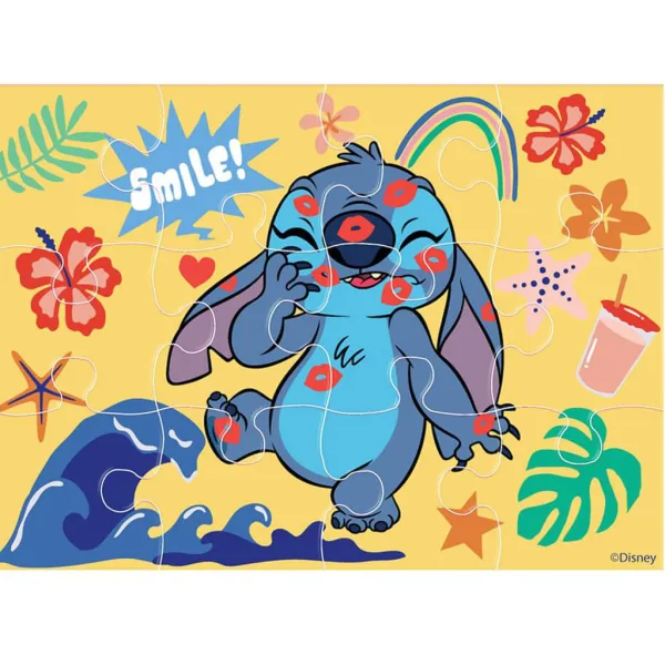 imagen de Luna: Set de rompecabezas 4 en 1 de Stitch 2
