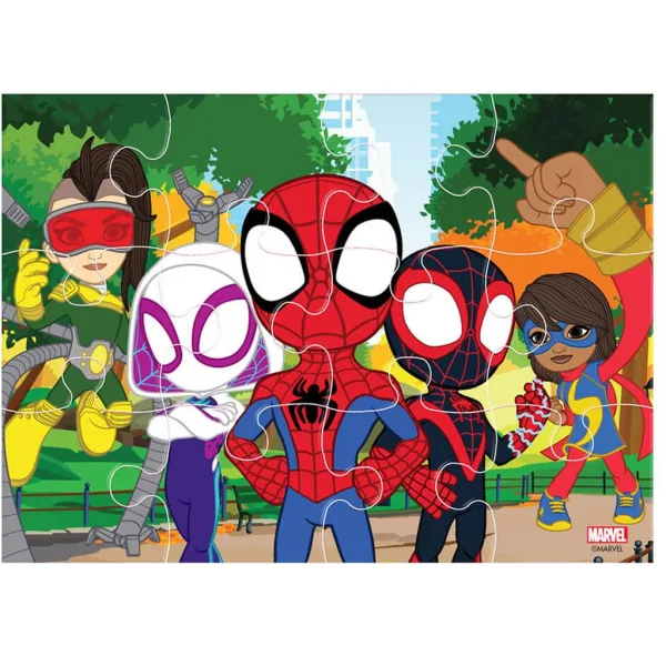 imagen de Luna: Spidey 4 en 1 12-15-20-24 piezas puzzle 2