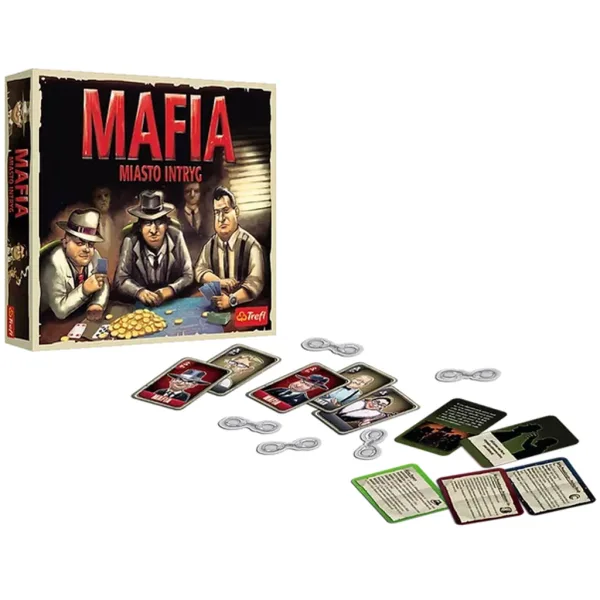 imagen de Mafia - La ciudad de las intrigas juego de mesa - Trefl 2