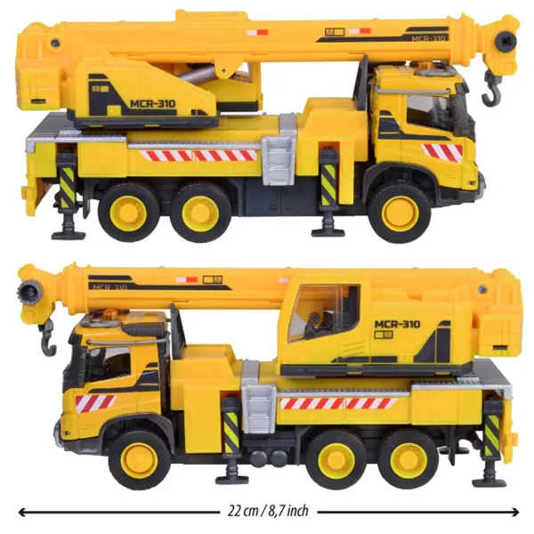 imagen de Majorette: Camión grúa Volvo con luz y sonido 22 cm - Simba Toys 2