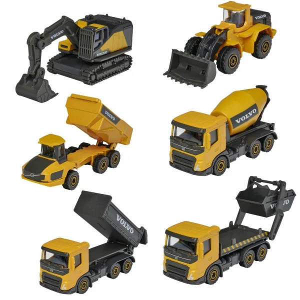 imagen de Majorette: Maquinaria de construcción Volvo en varias versiones 1ud - Simba Toys 2