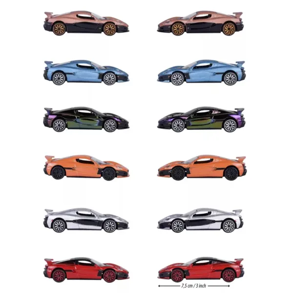 imagen de Majorette: Rimac Nevera Edición modelo de coche de metal en varias versiones 1/64 1ud 4