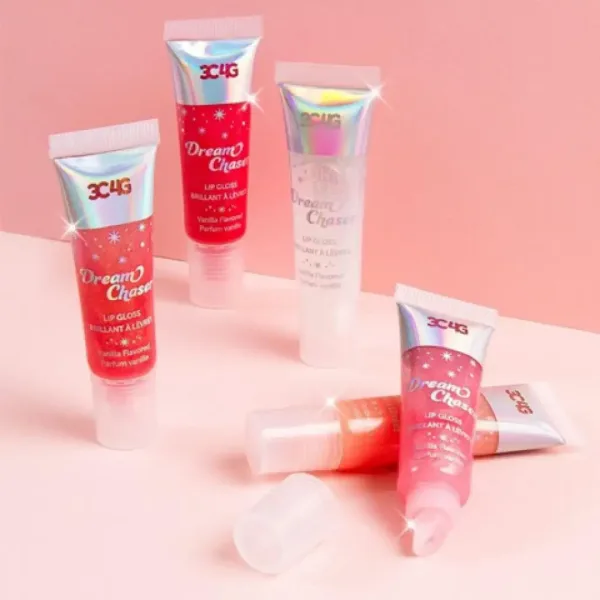 imagen de Make It Real: 3C4G Holowave Colección de brillo labial con aroma a vainilla 3