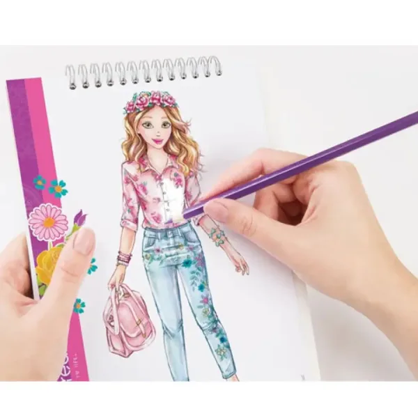imagen de Make it Real: Cuaderno de bocetos de diseñador de moda con accesorios - Vestidos románticos 4