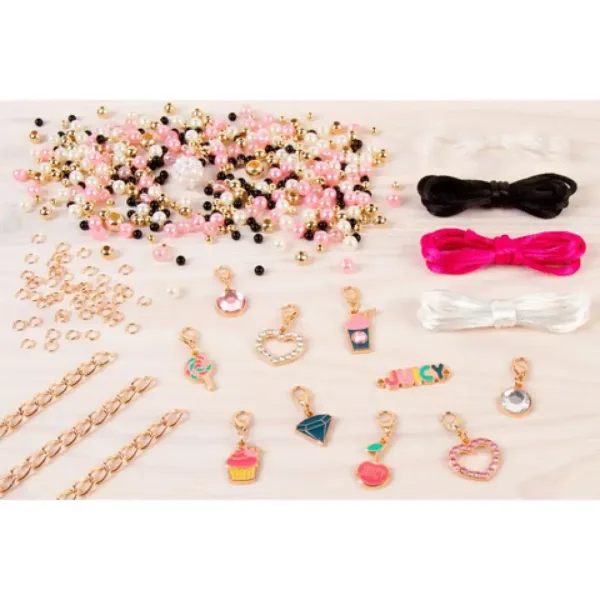imagen de Make It Real: Juicy Couture rosa y brillante set de creación de joyas 3