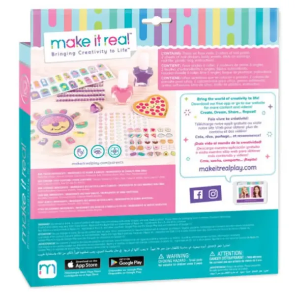 imagen de Make it Real: Set de belleza con uñas brillantes 2