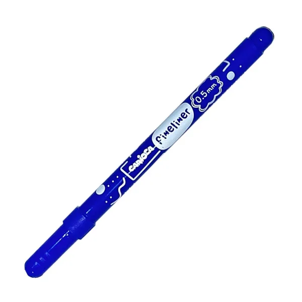 imagen de Marcador de punta fina color azul 0.5mm - Carioca 1
