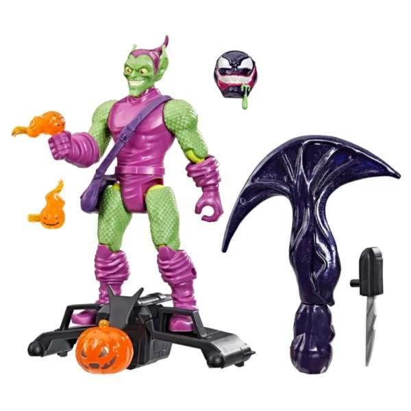 imagen de Marvel Mix Mashers: Figura de Duende Verde de Spider-Man con accesorios - Hasbro 2