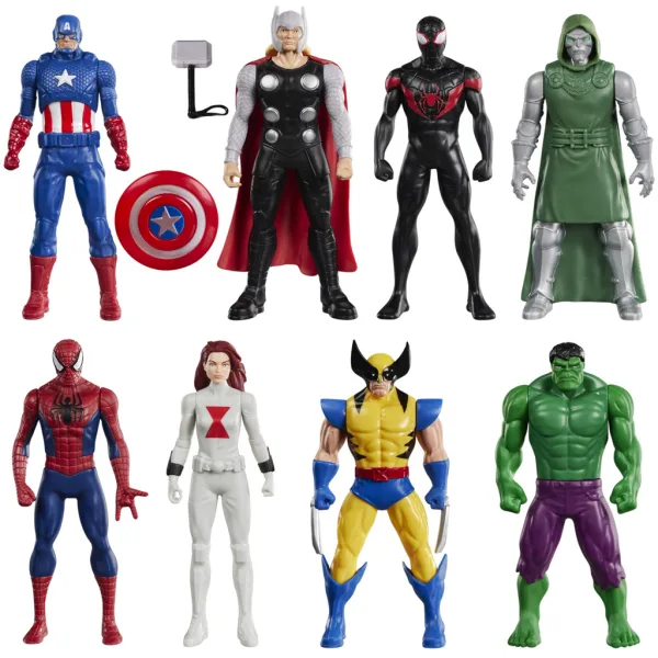 imagen de Marvel Vengadores: Gran paquete de 8 figuras - Hasbro 2