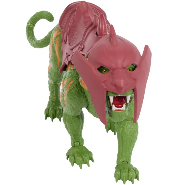 imagen de Masters of the Universe: Los defensores del universo figura de Battle Cat con sonido y función de combate - Mattel 2