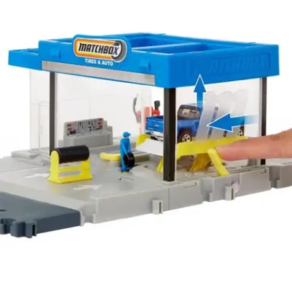 imagen de Matchbox: Action Drivers Taller de Autos Set de Juego - Mattel 4
