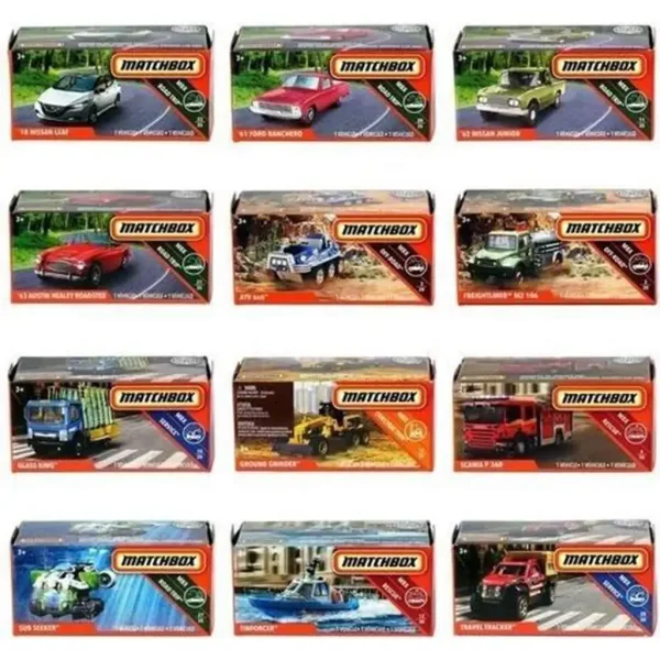 imagen de Matchbox: Coches de colección 1/64 en caja de cartón 1ud - Mattel 2