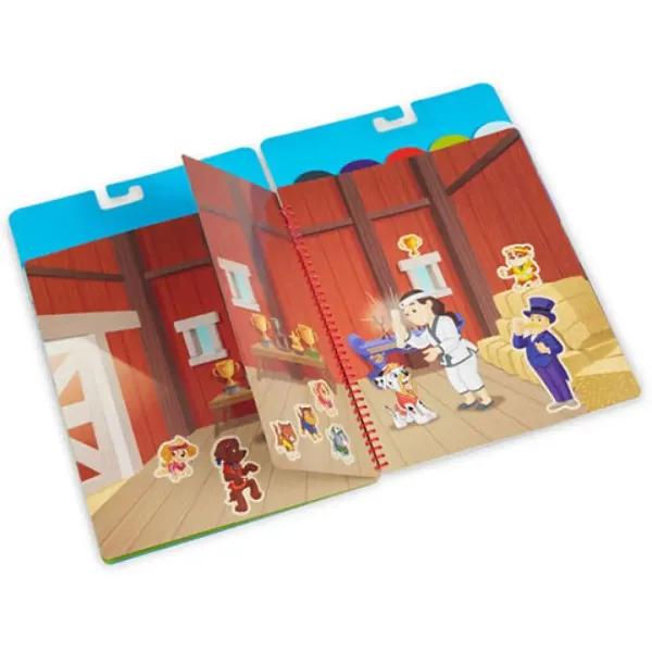 imagen de Melissa & Doug: Patrulla Canina Misión Clásica Cuaderno de Pegatinas Reutilizables 2