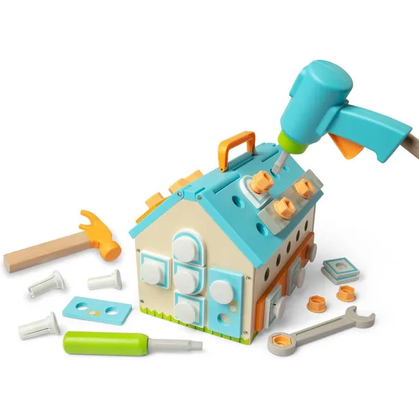 imagen de Melissa&Doug: Construye una casa juego de 56 piezas - Spin Master 2