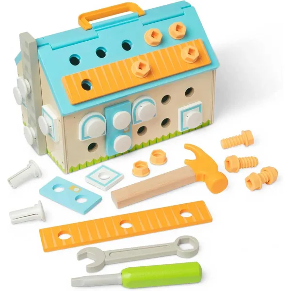 imagen de Melissa&Doug: Construye una casa juego de 56 piezas - Spin Master 3