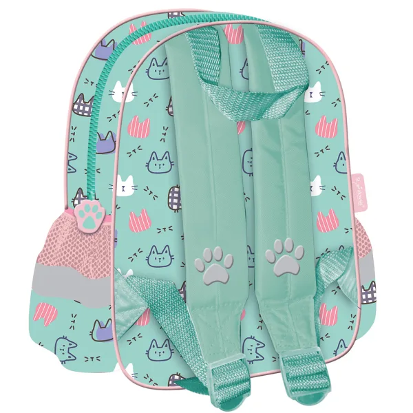 imagen de Mi Pequeño Amigo Fluffy Kitty mochila de jardín de infantes 28x25cm 2