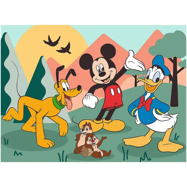 imagen de Mickey Mouse y sus amigos rompecabezas premium de 30 piezas - Trefl 2