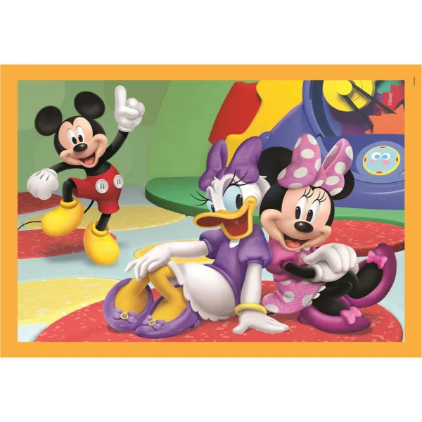 imagen de Mickey y sus amigos rompecabezas Supercolor 4 en 1 - Clementoni 5