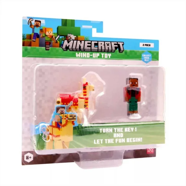 imagen de Minecraft figura 3D con animal de cuerda serie 2 en varias versiones 1ud 2