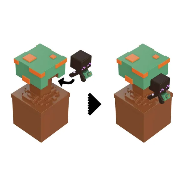 imagen de Minecraft Reveal minifigura en almacenamiento - Azalea - Mattel 2