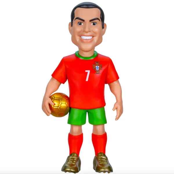 imagen de Minix: Portugal - Figura de acción de Cristiano Ronaldo futbolista de la Copa del Mundo 12cm 2