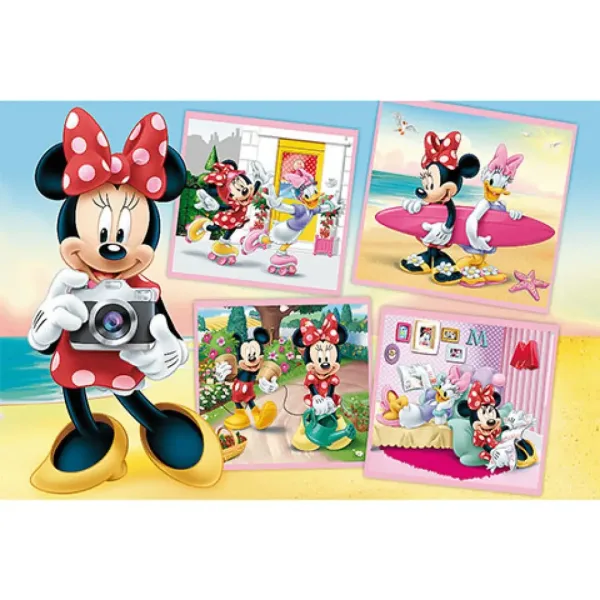 imagen de Minnie Mouse: Encantador puzzle de Minnie de 60 piezas - Trefl 2