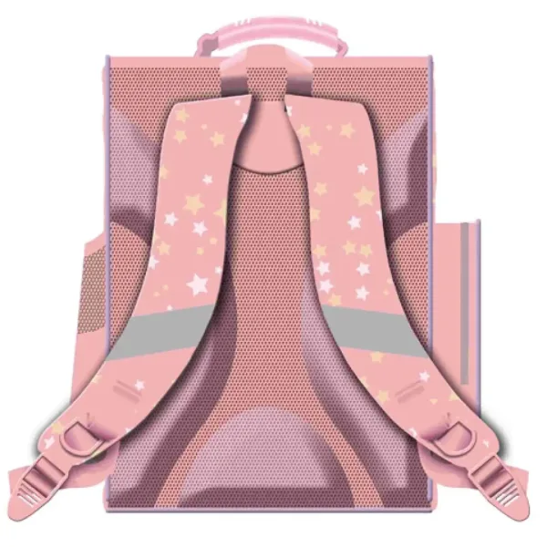 imagen de Mochila anatómica rosa de Minnie Mouse, mochila 35x25x15cm 2