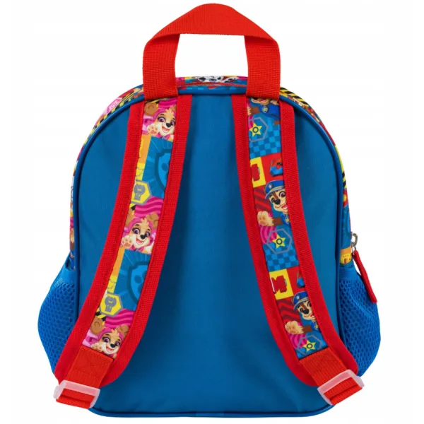 imagen de Mochila de jardín de infantes con diseño de Patrulla Canina 28x23x13cm 2