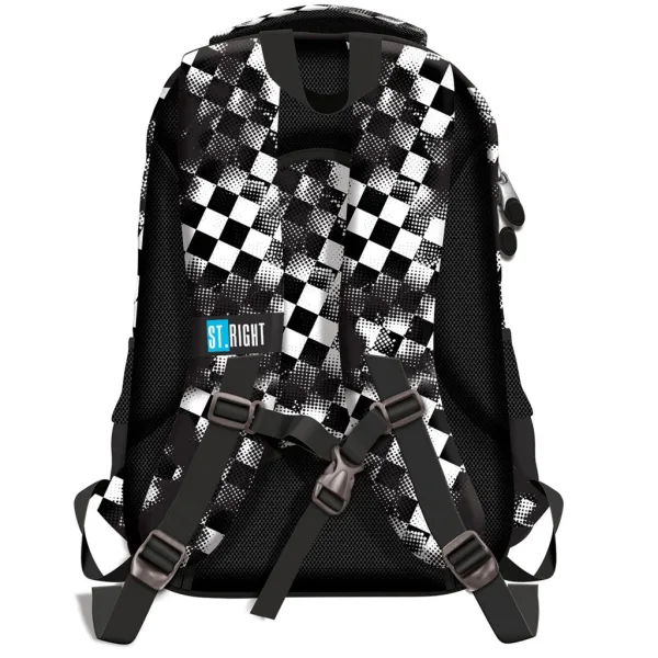 imagen de Mochila ergonómica St.Right Race Check, mochila BP73 46x31x20cm 2