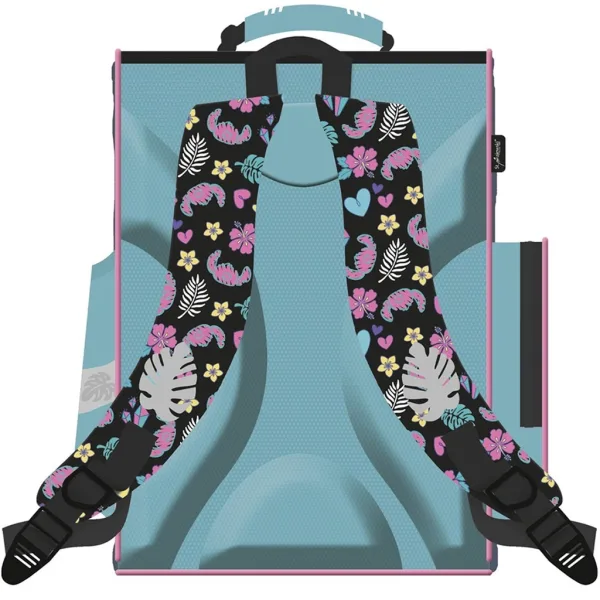 imagen de Mochila escolar anatómica con estampado de Disney Stitch, 36x28x15 cm 2