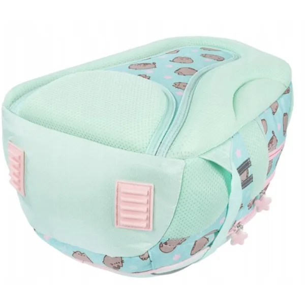 imagen de Mochila escolar Pusheen menta, mochila BPL58 40x29x19cm 3