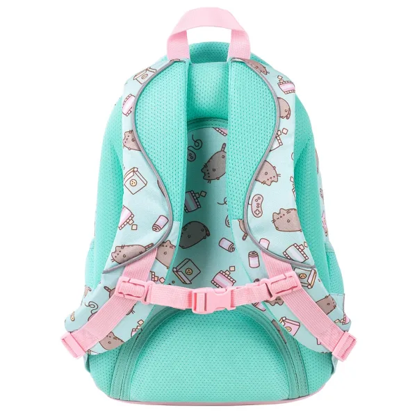 imagen de Mochila escolar Pusheen Mint con diseño de gato, 40cm 2
