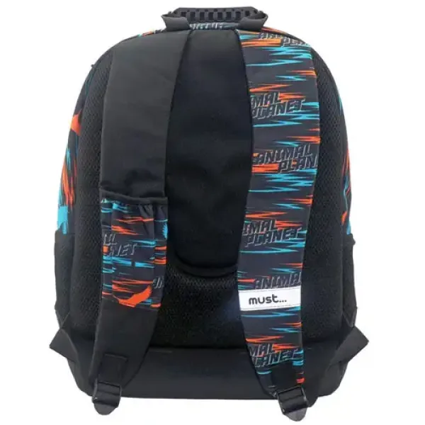 imagen de Mochila escolar redondeada Lynx ibérico de Animal Planet 33x16x45cm 2