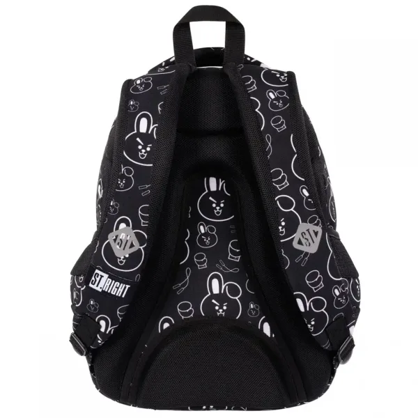 imagen de Mochila escolar St. Right Clever Bunny de cuatro compartimentos, mochila BP06 42x31x22cm 2