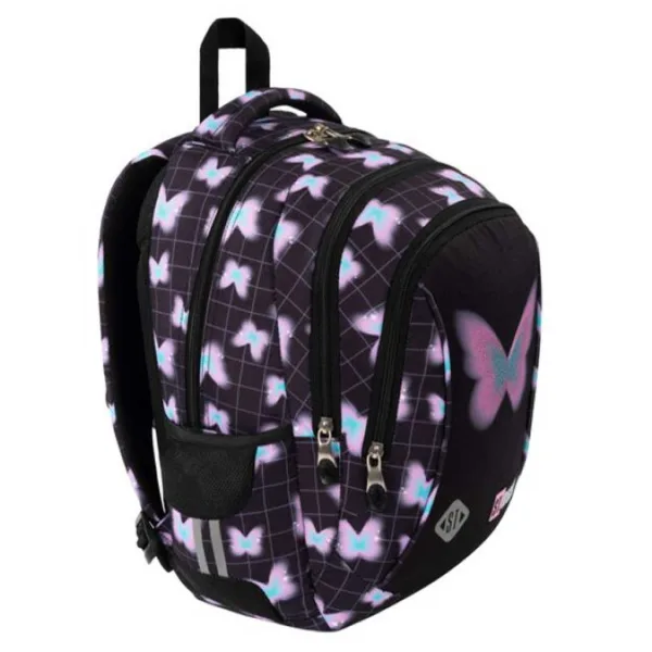imagen de Mochila escolar St.Right Mariposa Pastel BP26 39x27x17 cm 3
