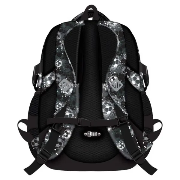 imagen de Mochila escolar St.Right Silver Goal, mochila BP04 43x32x20cm 2