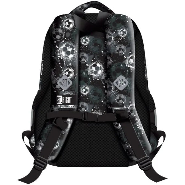 imagen de Mochila escolar St.Right Silver Goal, mochila BP26 39x27x17 cm 2