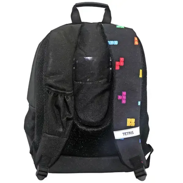 imagen de Tetris mochila escolar redondeada, mochila 33x16x45cm 2