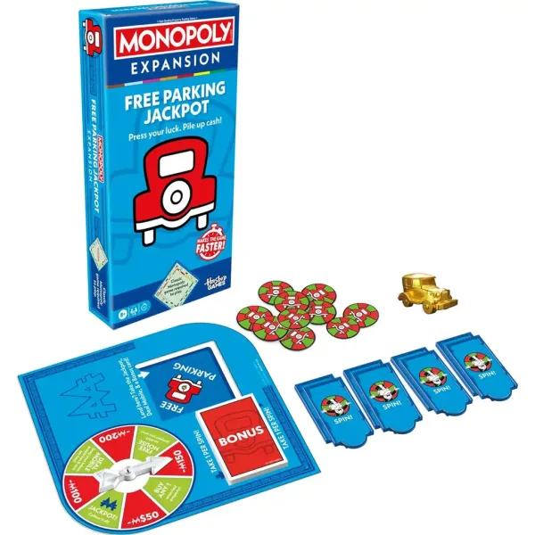 imagen de Monopoly: Free Parking Jackpot paquete de expansión - Hasbro 2