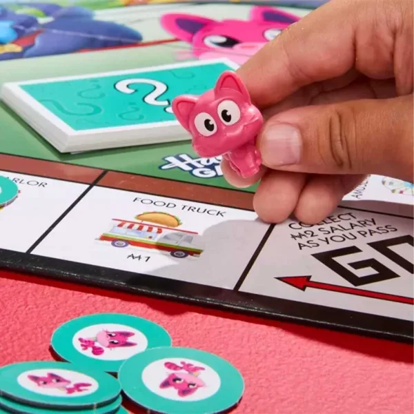 imagen de Monopoly Junior juego de mesa con figuras de animales - Hasbro 2