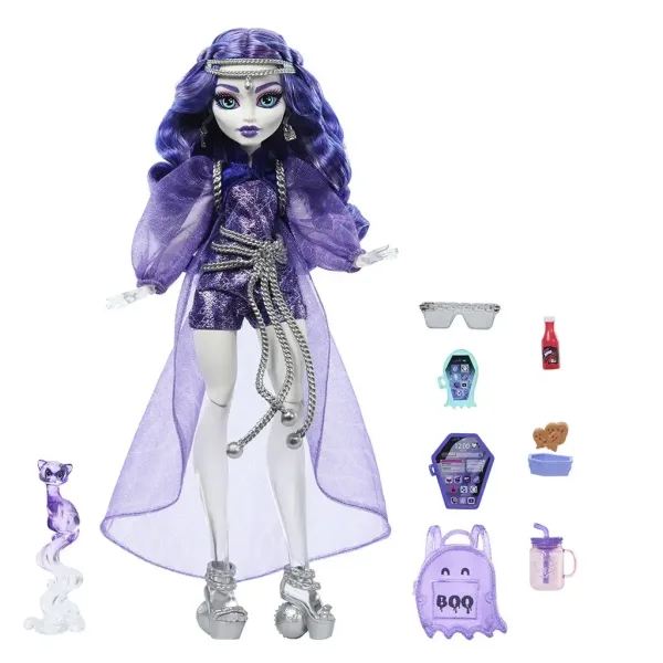 imagen de Monster High: Espeluznante nueva muñeca Spectra - Mattel 2