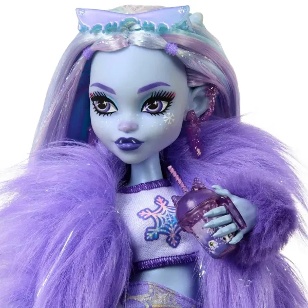 imagen de Monster High: Muñeca Abbey con accesorios - Mattel 3