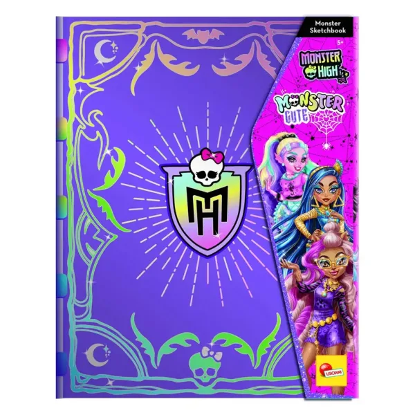 imagen de Monster High: Set de colorear y vestir creativo - Lisciani 1
