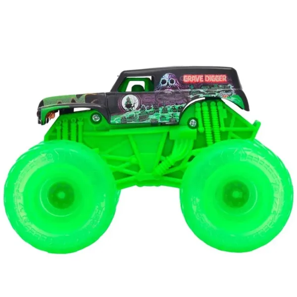 imagen de Monster Jam: Camión monstruo iluminado Grave Digger – 1/43 - Spin Master 3