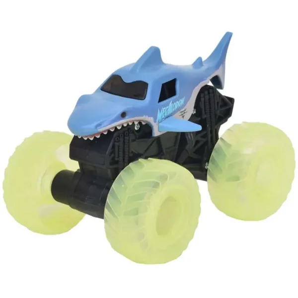imagen de Monster Jam: Monster truck Megalodon iluminado – 1/43 - Spin Master 2