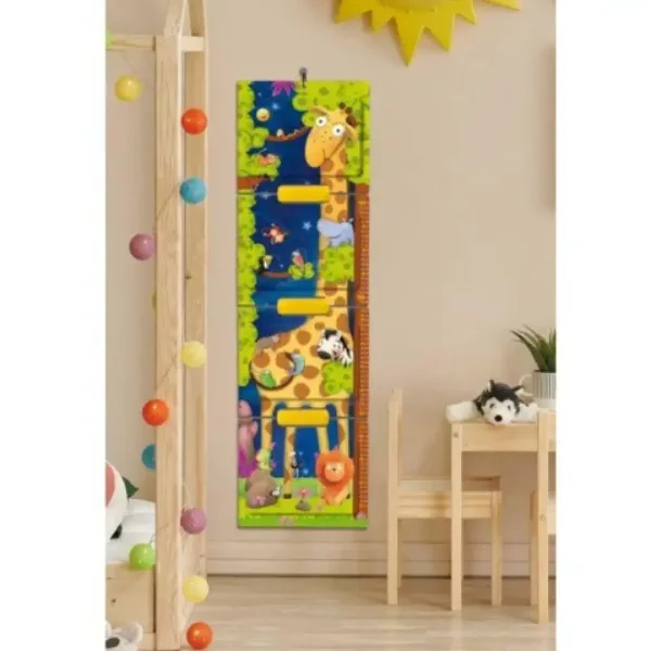 imagen de Montessori Bebé: Medidor de altura de jirafa 3