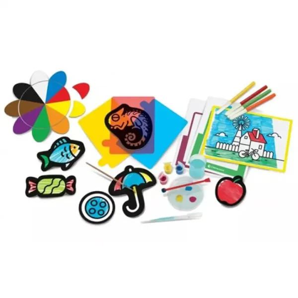 imagen de Montessori - El descubrimiento de los colores juego educativo - Clementoni 3